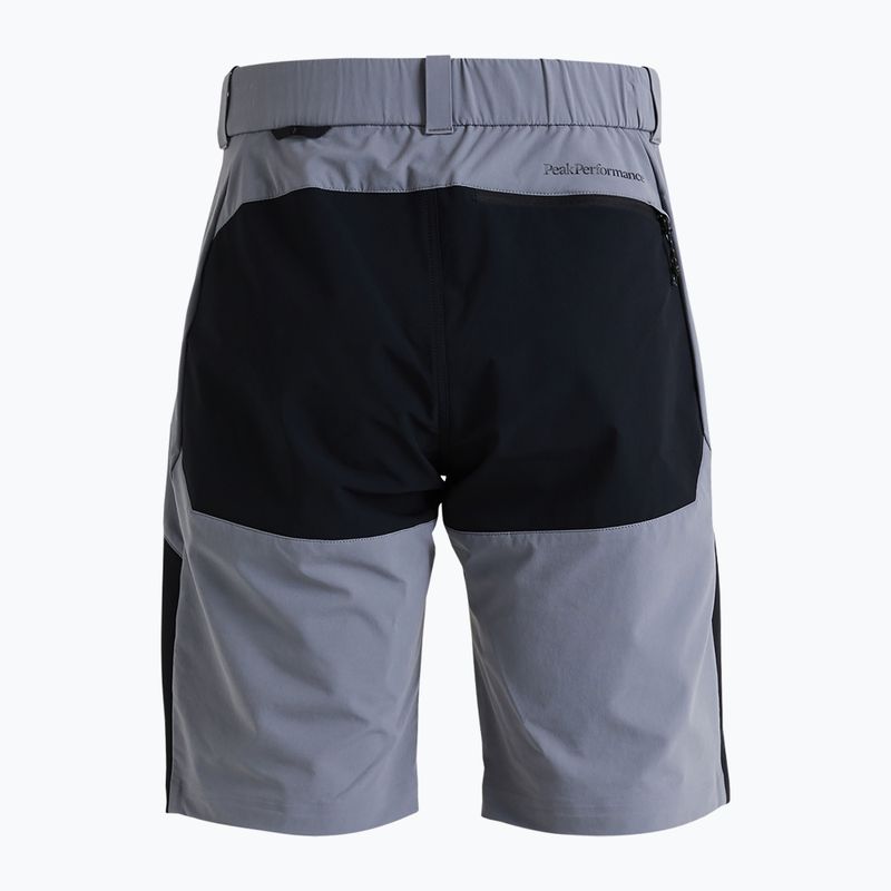 Men's Peak Performance Stretch Trek trekking shorts black/grey G77541010 3
