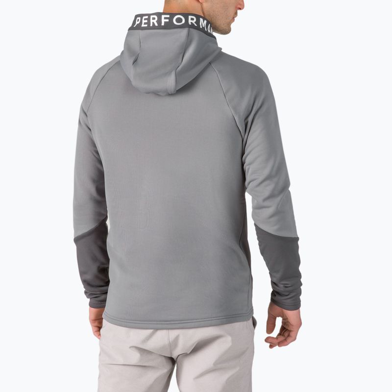 Men's Peak Performance Rider Zip Hood trekking sweatshirt grey G77244080 3