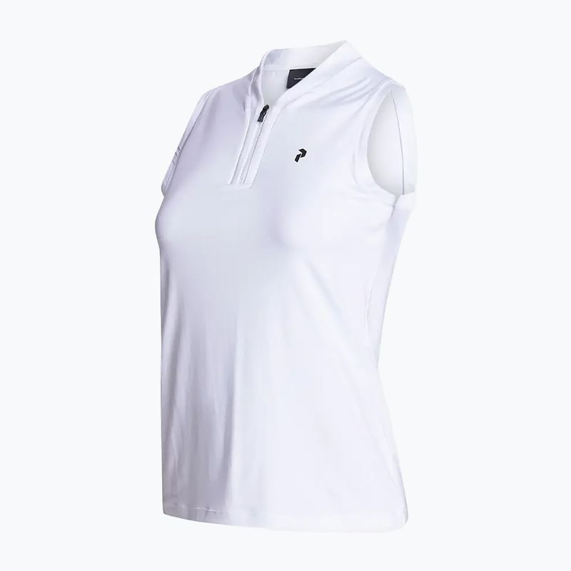 Women's Peak Performance Turf Zip trekking shirt white G77186010 6