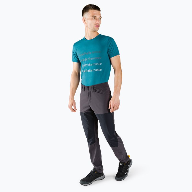 Men's Peak Performance Iconiq trekking trousers black G77106050 2