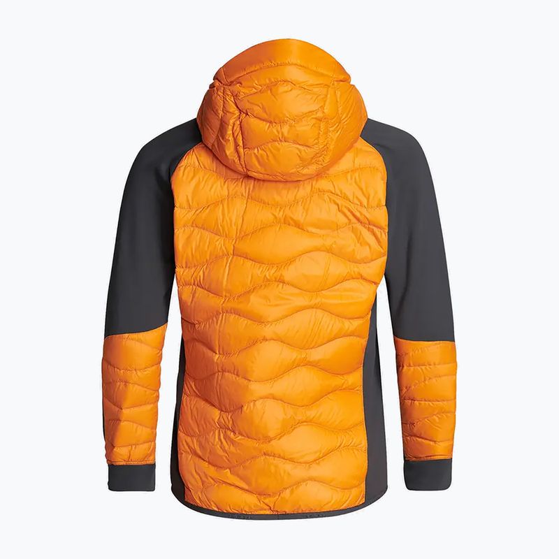 Men's Peak Performance Helium Down Hybrid Hood Jacket Orange G77227100 3