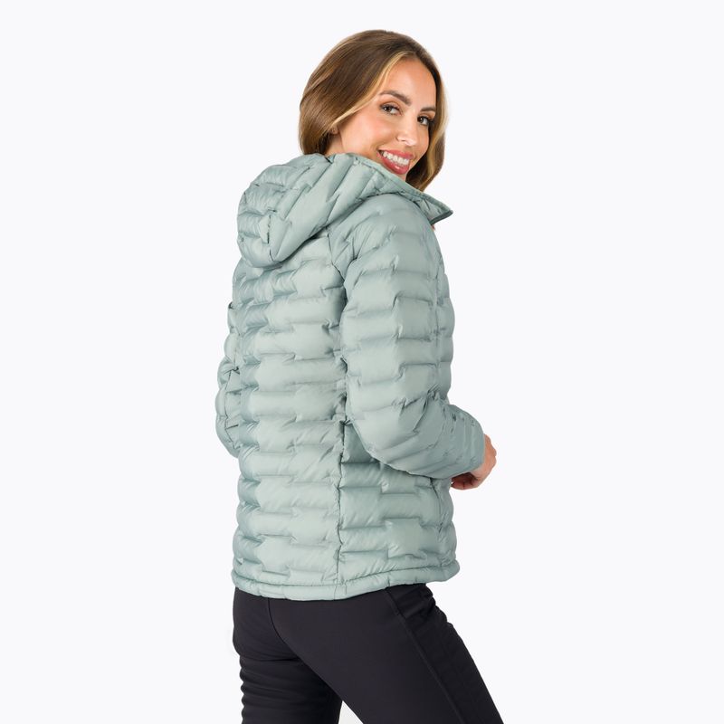 Peak Performance women's down jacket Argon Light Hood green G77254070 3