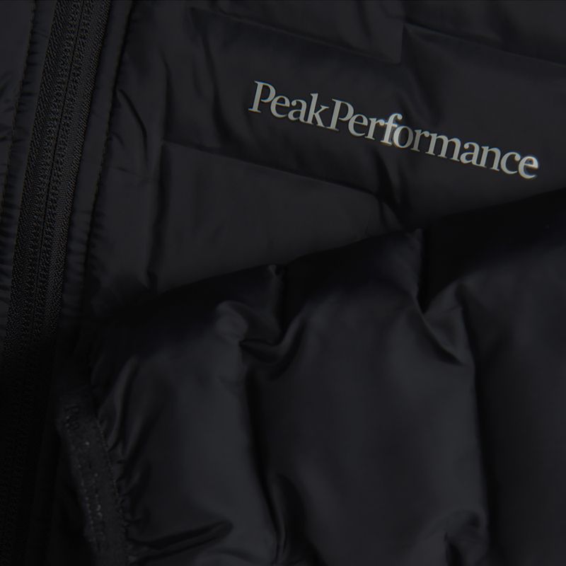 Men's Peak Performance Argon Light Hood down jacket black G77242040 4