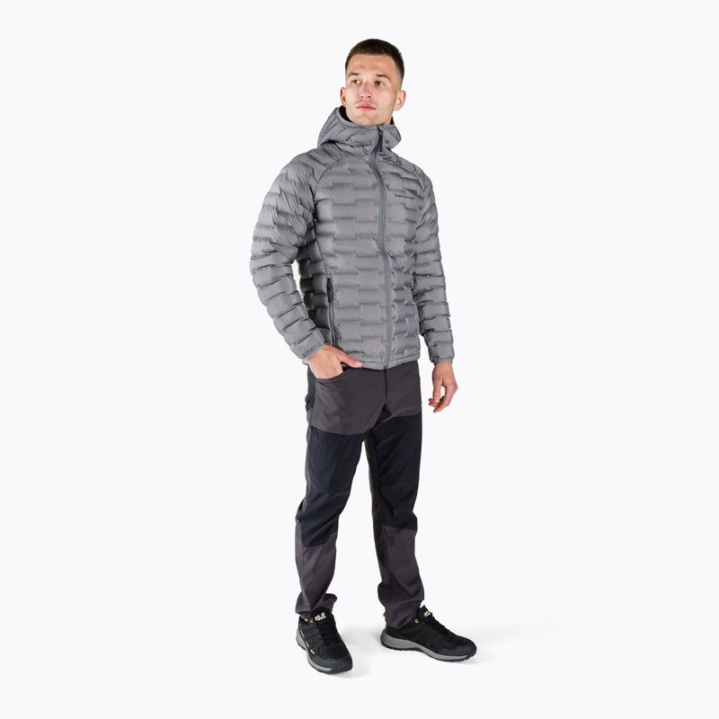 Men's Peak Performance Argon Light Hood down jacket grey G77242060 2