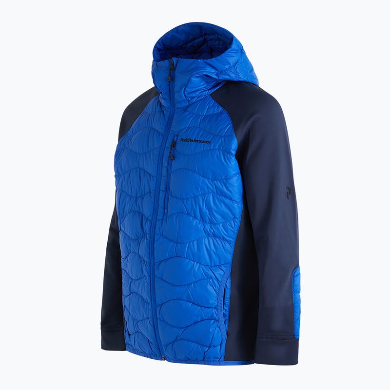 Men's Peak Performance Helium Down Hybrid Hood Jacket Blue G77855110 3