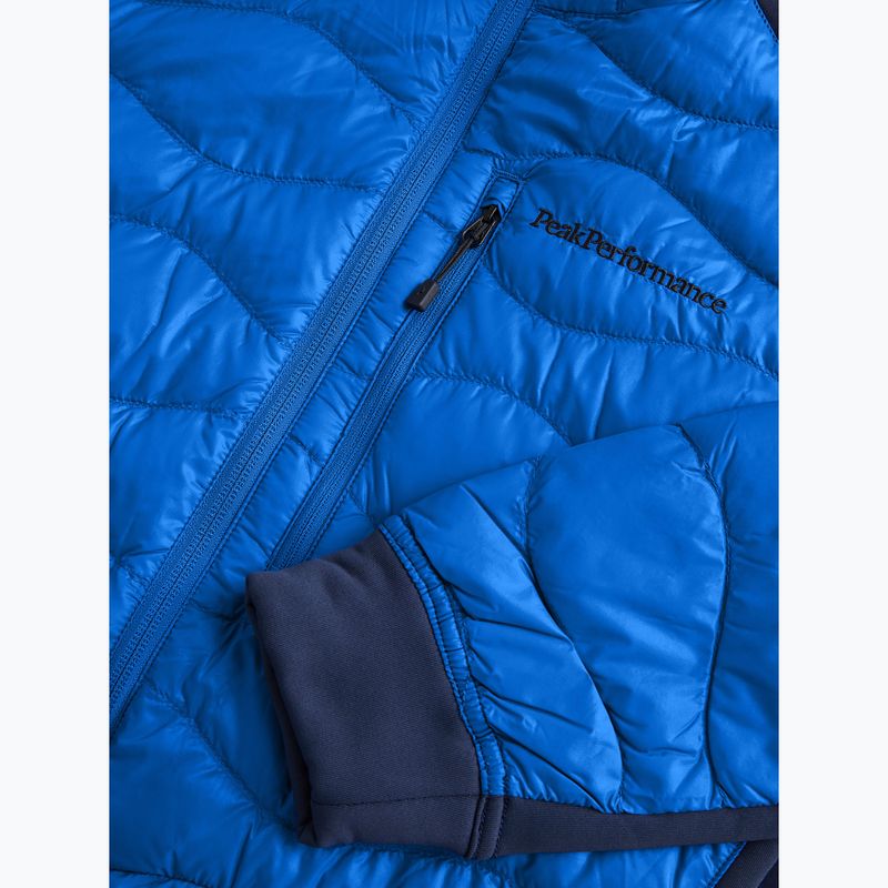 Men's Peak Performance Helium Down Hybrid Hood Jacket Blue G77855110 4