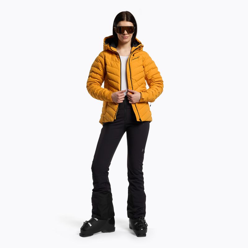 Women's Peak Performance Frost Ski Jacket Yellow G78024070 2