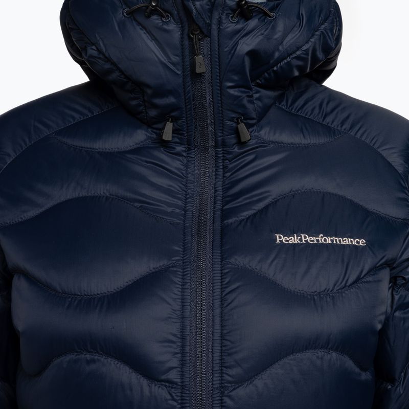 Peak Performance women's down jacket Helium Down Hood navy blue G77852010 3