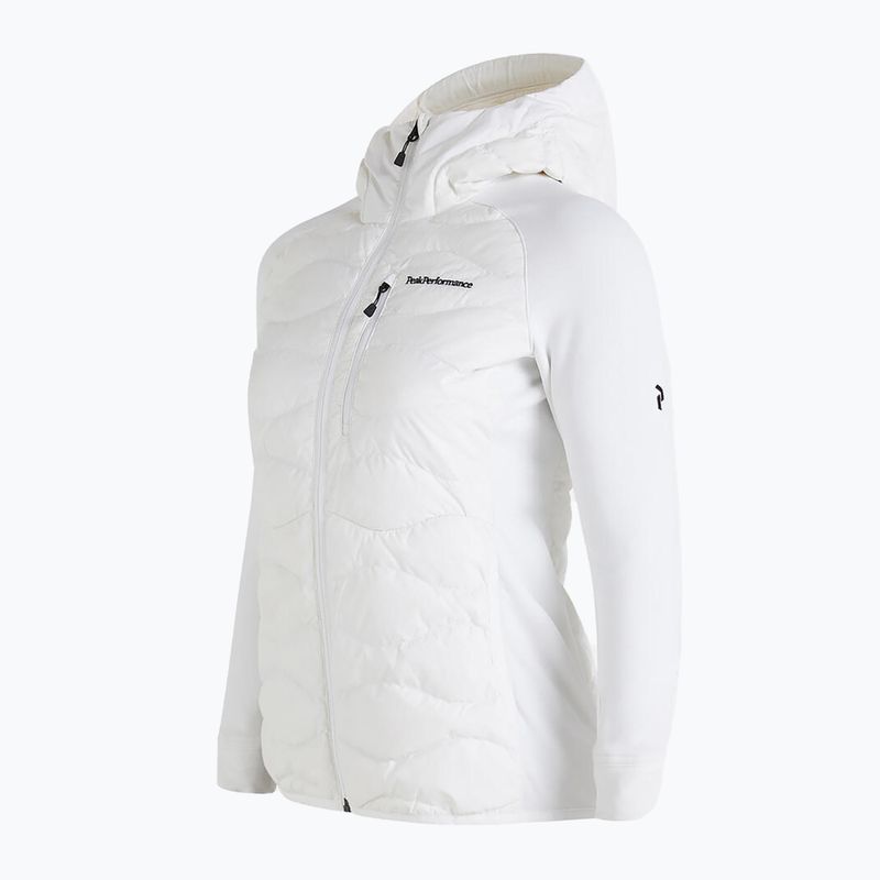 Women's Peak Performance Helium Down Hybrid Hood Jacket White G77848100 3