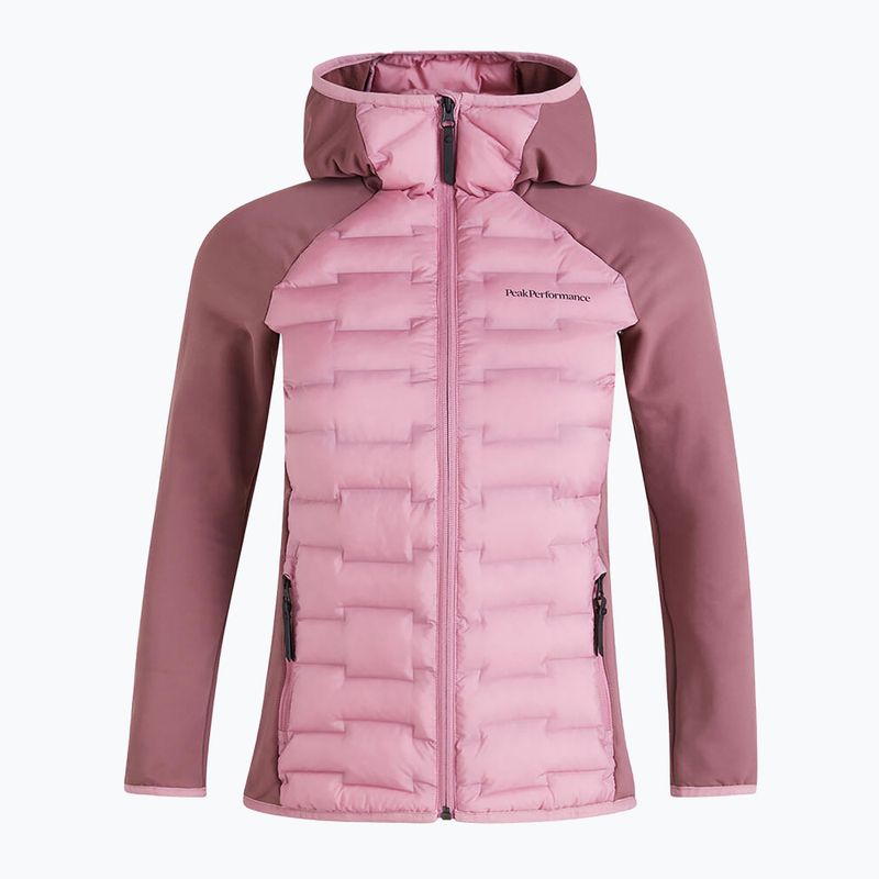 Women's Peak Performance Argon Hybrid Hood Jacket pink G77859110
