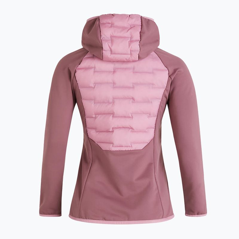 Women's Peak Performance Argon Hybrid Hood Jacket pink G77859110 2