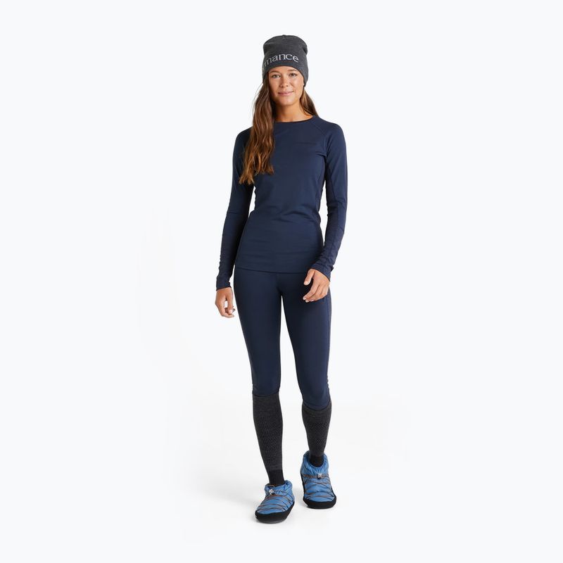 Women's Peak Performance Magic Crew trekking shirt navy blue G78072120 2