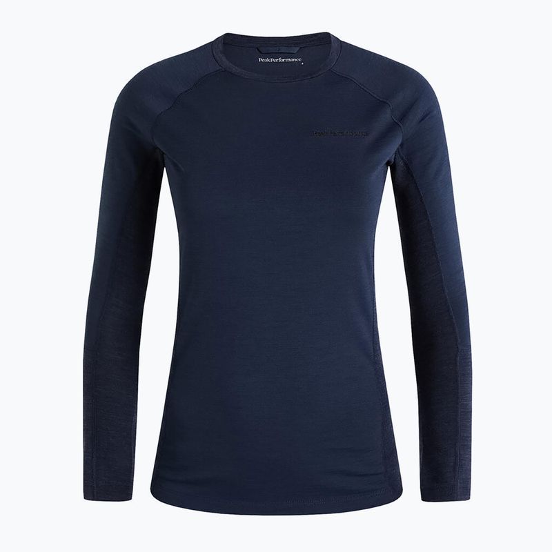 Women's Peak Performance Magic Crew trekking shirt navy blue G78072120 5