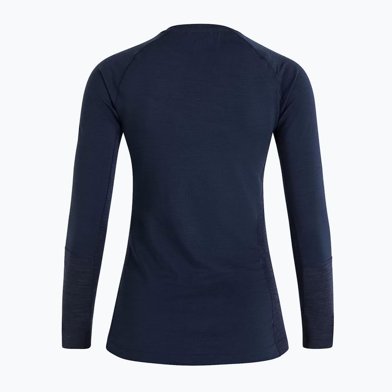 Women's Peak Performance Magic Crew trekking shirt navy blue G78072120 6