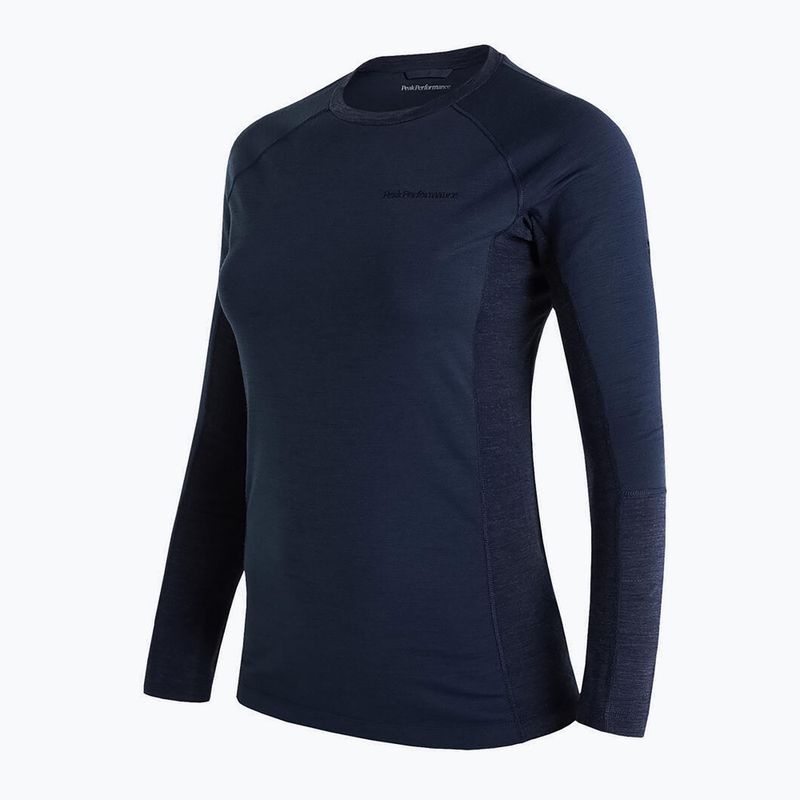 Women's Peak Performance Magic Crew trekking shirt navy blue G78072120 7
