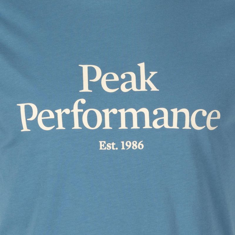 Men's Peak Performance Original Tee navy blue trekking t-shirt G77692280 3