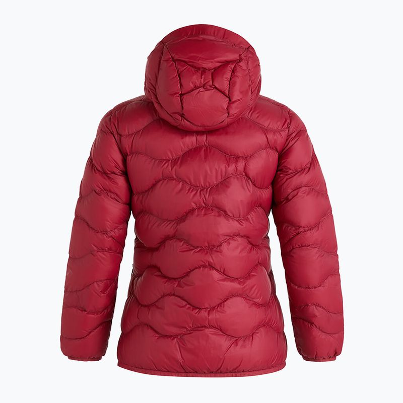 Peak Performance women's down jacket Helium Down Hood maroon G77852150 2