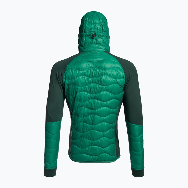 Men's Peak Performance Helium Down Hybrid Hood Jacket Green G77855130 2