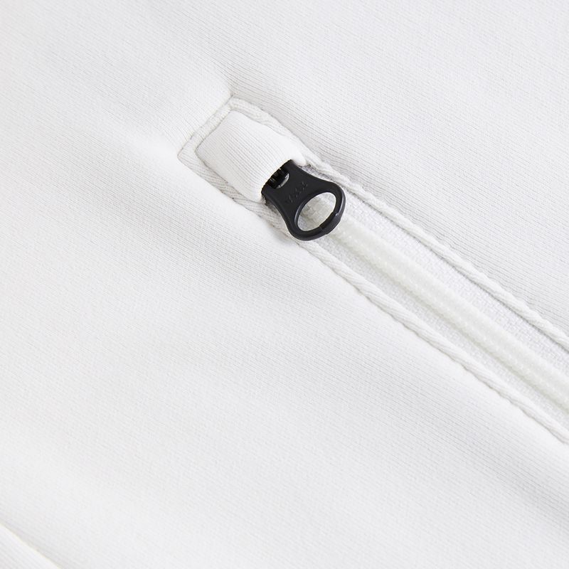 Women's trekking sweatshirt Peak Performance Rider Zip Hood white and black G78834020 4