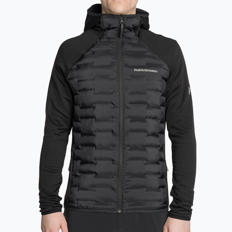 Men's Peak Performance Argon Hybrid Hood jacket black