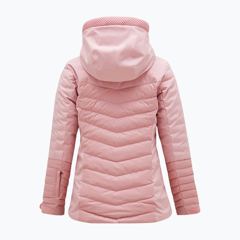 Peak Performance women's ski jacket Blackfire warm blush 2