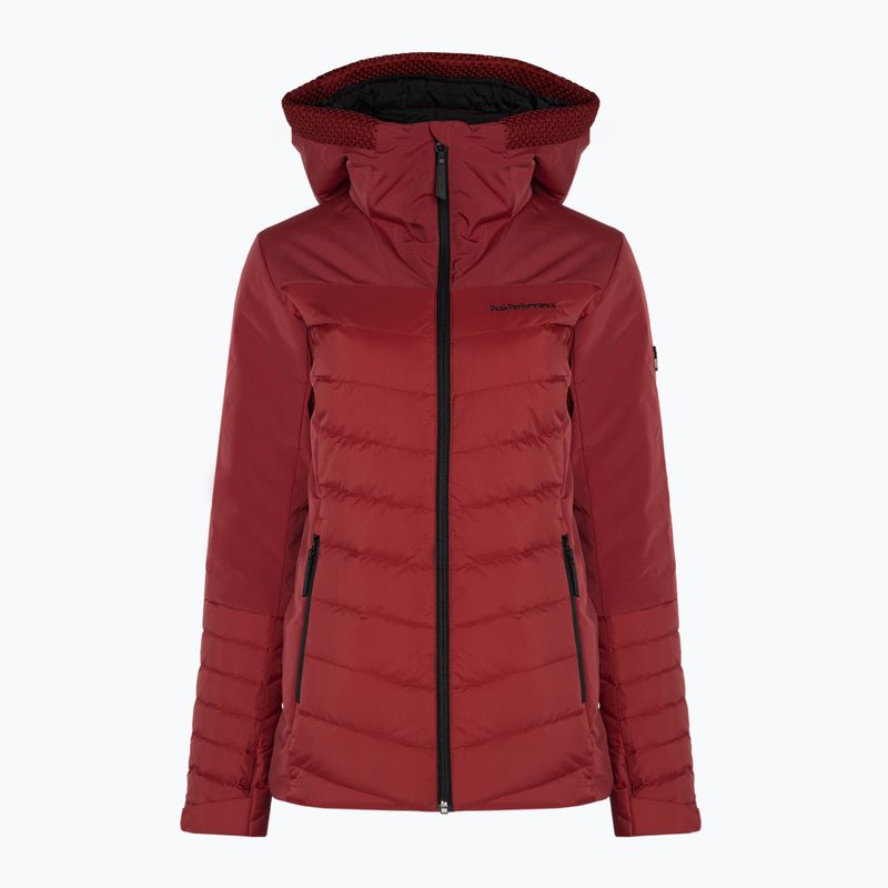 Peak Performance women's ski jacket Blackfire sundried tomato