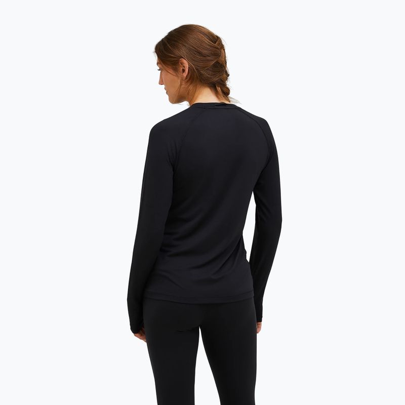 Women's thermal top Peak Performance Spirit Crew black 2