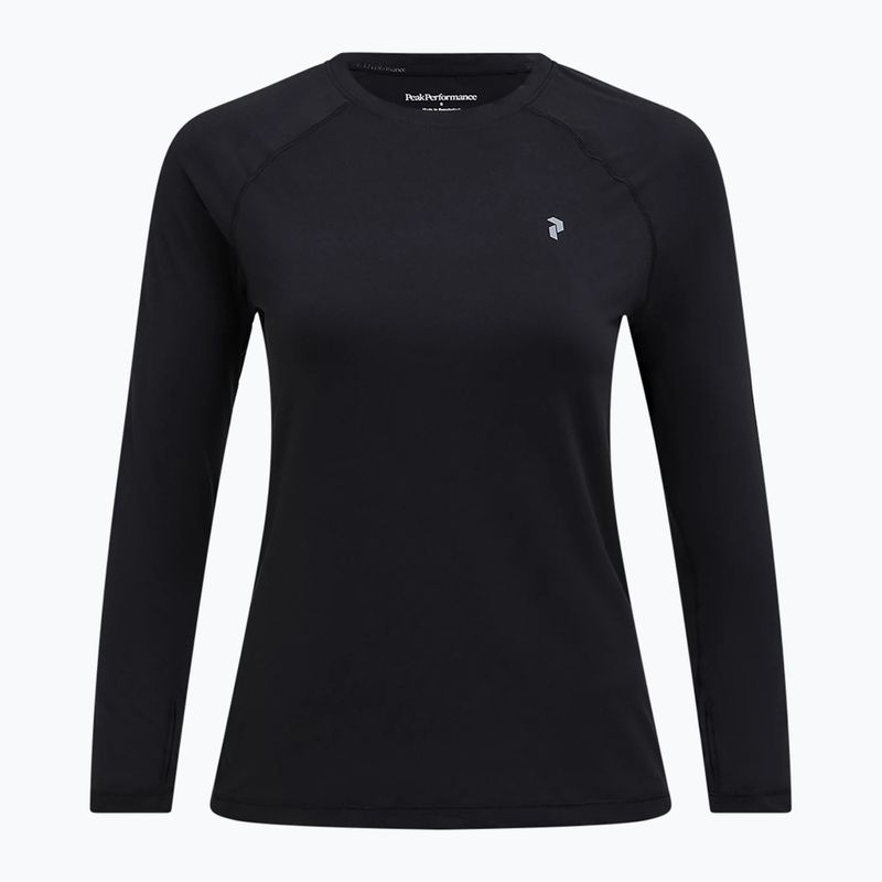 Women's thermal longsleeve Peak Performance Spirit Crew black 3