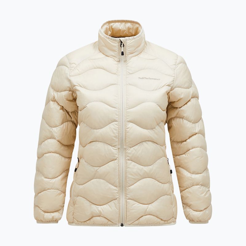 Women's down jacket Peak Performance Helium Down Jacket Sand Fog