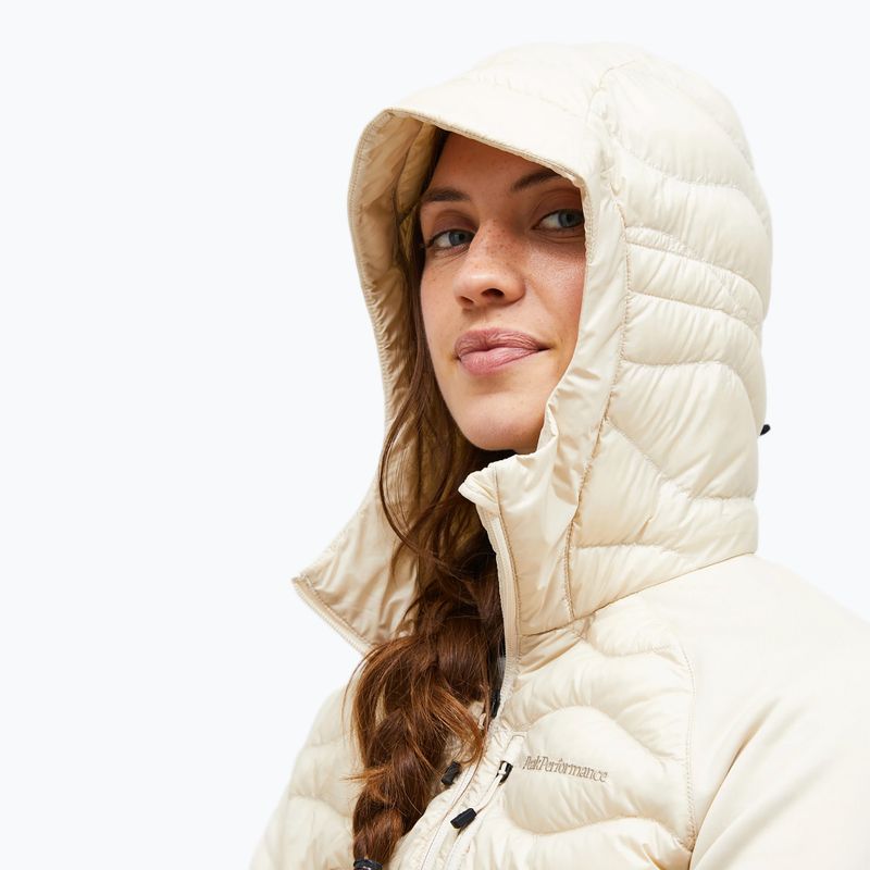 Women's Peak Performance Helium Down Hybrid morning dew/obscure jacket 4