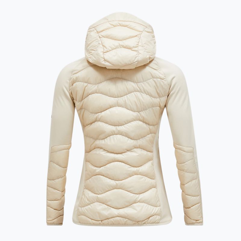 Women's Peak Performance Helium Down Hybrid morning dew/obscure jacket 6
