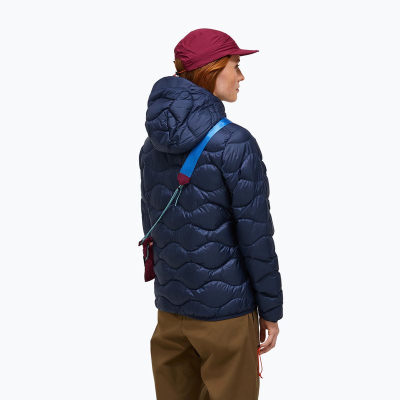 Women's down jacket Peak Performance Helium Down Hood blue shadow 2