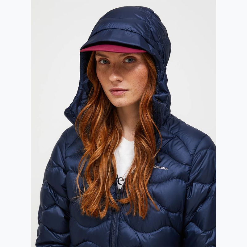 Women's down jacket Peak Performance Helium Down Hood blue shadow 3