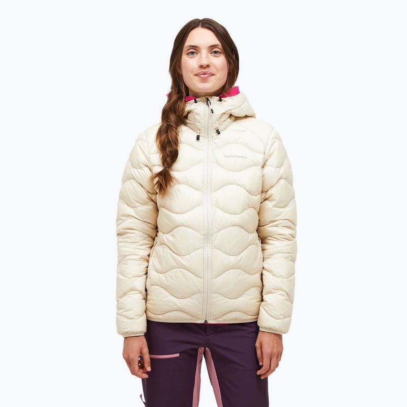 Peak Performance women's down jacket Helium Down Hood sand fog