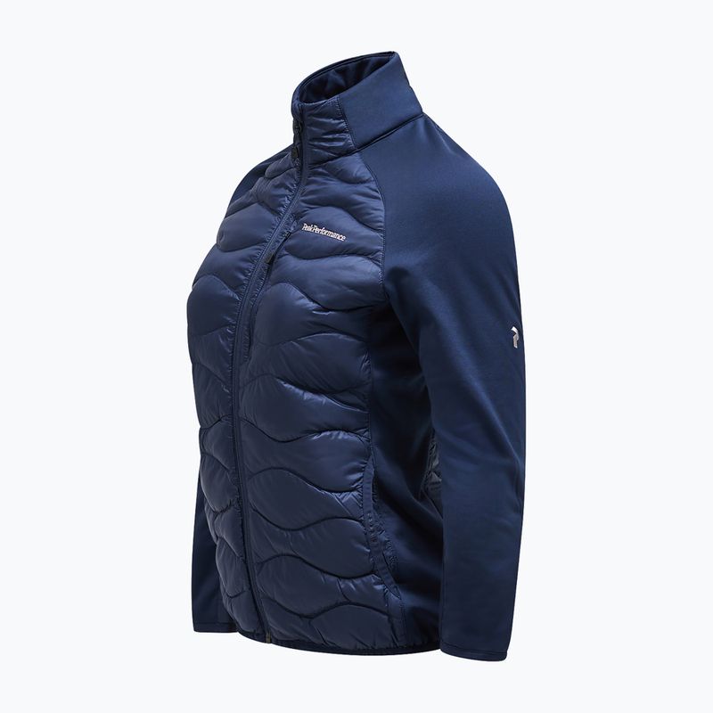 Women's down jacket Peak Performance Helium Hybrid Down Jacket blue shadow 3
