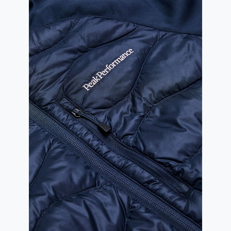 Women's down jacket Peak Performance Helium Hybrid Down Jacket blue shadow 4