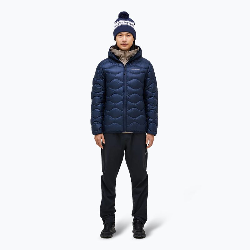Men's Peak Performance Down Jacket Helium Down Hood blue shadow 2