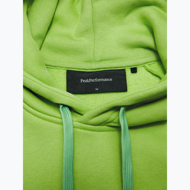 Men's Peak Performance Original Hood Sweatshirt stand out green 5