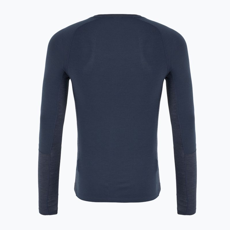 Men's thermal active longsleeve Peak Performance Magic Crew blue shadow 2