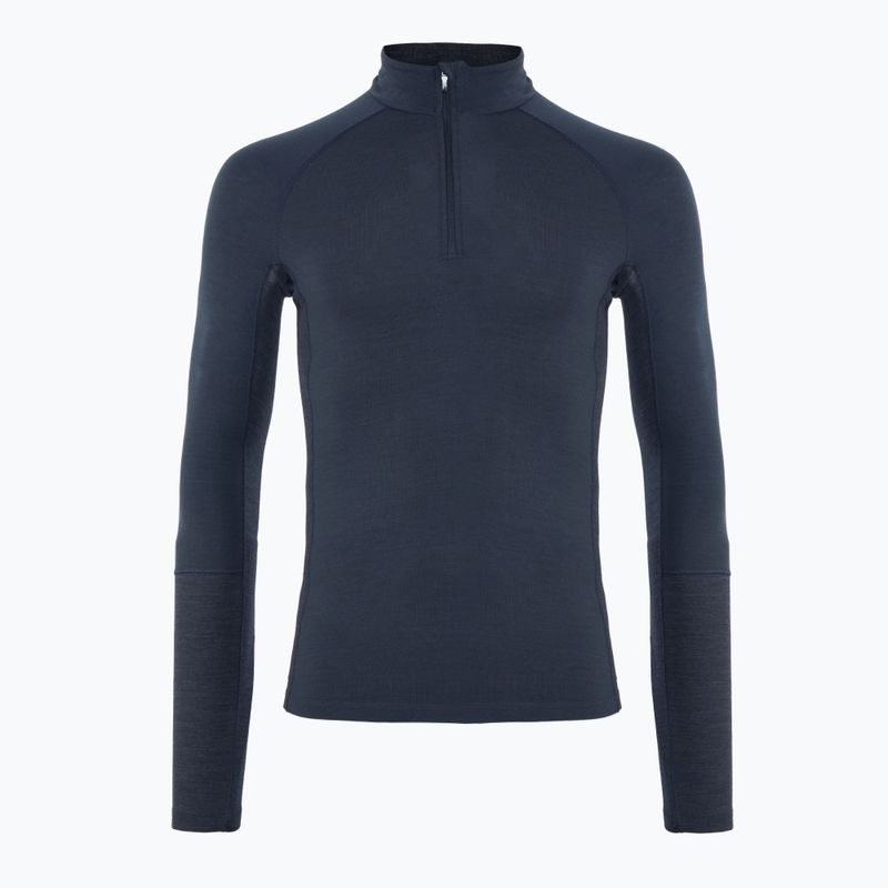 Men's thermal active longsleeve Peak Performance Magic Half Zip blue shadow