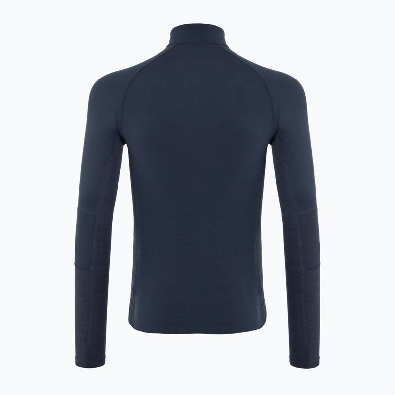 Men's thermal active longsleeve Peak Performance Magic Half Zip blue shadow 2