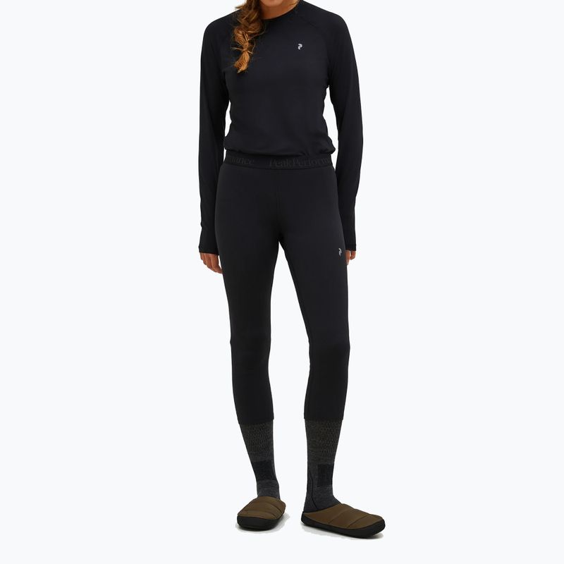 Women's Thermal Leggings Peak Performance Spirit Short John black 2