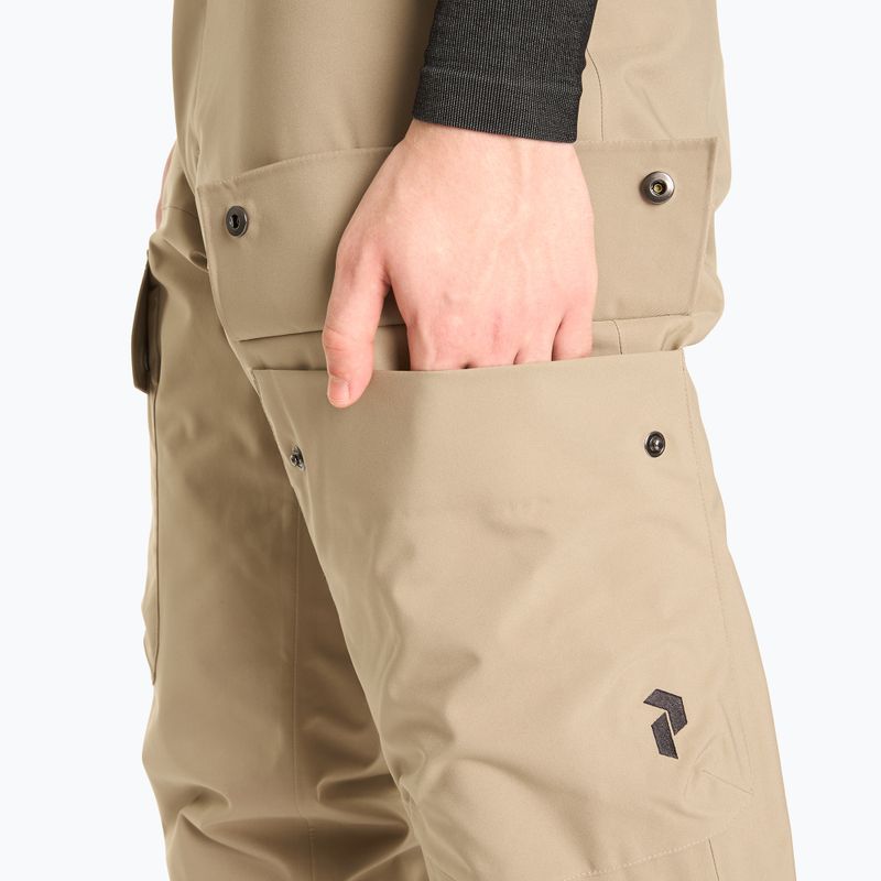 Men's Peak Performance Edge Insulated ski trousers avid beige 3