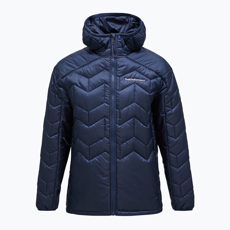 Men's Peak Performance down jacket Elevate Liner Hood blue shadow 5