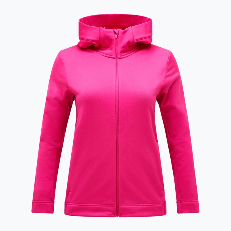 Women's Peak Performance Rider Tech Zip Hood sweatshirt beetroot purple 5