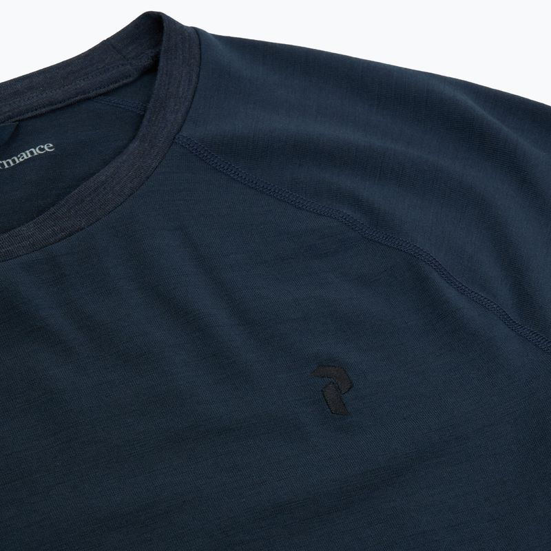 Women's thermal top Peak Performance Magic Crew blue shadow 3