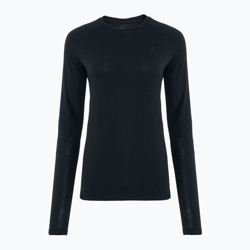 Women's thermal active longsleeve Peak Performance Magic Crew black