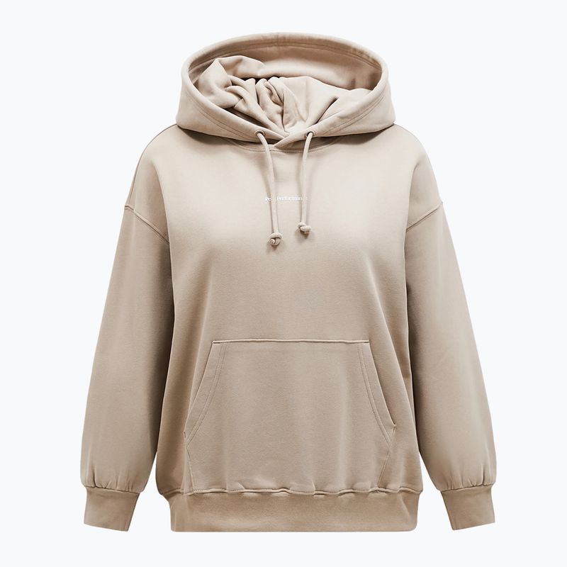 Women's Peak Performance Original Terry sweatshirt avid beige 5