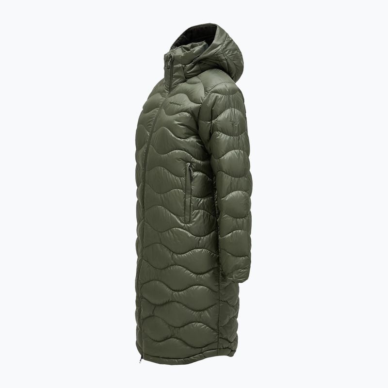 Women's down coat Peak Performance Helium Down Coat pine needle/olive extreme 9