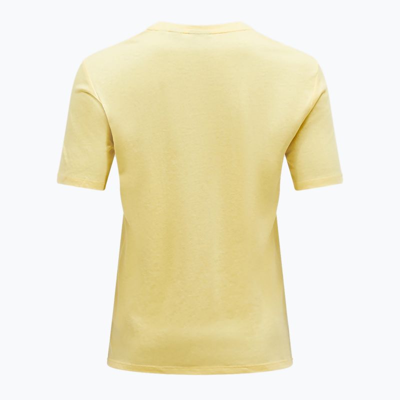 Women's Peak Performance Explore Graphic T-shirt mellow yellow 4